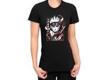 Maglietta Da Donna Naruto Naruto Kurama 02, Lady Xl , Noir