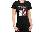 Maglietta Da Donna Naruto Akatsuki Team Members 03, Lady 2XL , Noir