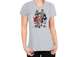 Maglietta Da Donna Naruto Team 7 04, Lady 2XL , Gris