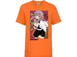 Maglietta Per Bambini Demon Anime Slayer Kanroji Mitsuri Kanroji Mitsuri, 9-11 Jahr - 140 , Orange