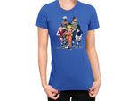 Maglietta Da Donna Naruto Team 7 04, Lady 2XL , Bleu