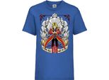Maglietta Per Bambini Fullmetal Alchemist Edward Elric Fullmetal Edward, 9-11 Jahr - 140 , Bleu