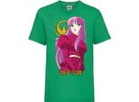 Maglietta Per Bambini Saint Anime Seiya Athena Saint Anime Seiya Athena, 7-8 Jahr - 128 , Vert