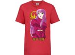 Maglietta Per Bambini Saint Anime Seiya Athena Saint Anime Seiya Athena, 7-8 Jahr - 128 , Rouge
