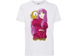 Maglietta Per Bambini Saint Anime Seiya Athena Saint Anime Seiya Athena, 7-8 Jahr - 128 , Blanc