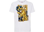 Maglietta Per Bambini Saint Anime Seiya Leo Aiolia 01 Leo, 7-8 Jahr - 128 , Blanc