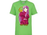 Maglietta Per Bambini Saint Anime Seiya Athena Saint Anime Seiya Athena, 7-8 Jahr - 128 , Lime