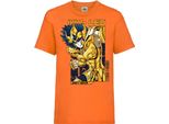 Maglietta Per Bambini Saint Anime Seiya Leo Aiolia 01 Leo, 7-8 Jahr - 128 , Orange