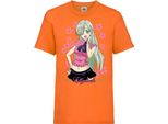 Maglietta Per Bambini The Seven Anime Deadly Manga Sins Elizabeth Liones Elizabeth Liones, 5-6 Jahr - 116 , Orange