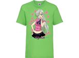 Maglietta Per Bambini The Seven Anime Deadly Manga Sins Elizabeth Liones Elizabeth Liones, 7-8 Jahr - 128 , Lime