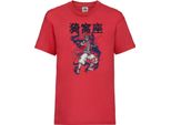 Maglietta Per Bambini Demon Anime Slayer Akaza 02 Demon Akaza, 5-6 Jahr - 116 , Rouge