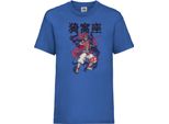 Maglietta Per Bambini Demon Anime Slayer Akaza 02 Demon Akaza, 5-6 Jahr - 116 , Bleu