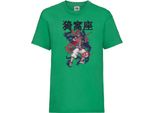 Maglietta Per Bambini Demon Anime Slayer Akaza 02 Demon Akaza, 5-6 Jahr - 116 , Vert