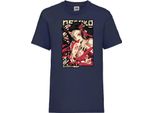 Maglietta Per Bambini Demon Anime Slayer Nezuko Kamado 04 Nezuko Demon, 12-13 Jahr - 152 , Bleu Foncé