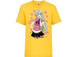 Maglietta Per Bambini The Seven Anime Deadly Manga Sins Elizabeth Liones Elizabeth Liones, 5-6 Jahr - 116 , Jaune