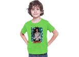 Maglietta Per Bambini Demon Anime Slayer Kimetsu No Yaiba Kokushibo 001, 7-8 Jahr - 128 , Lime