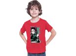 Maglietta Per Bambini Demon Anime Slayer Kimetsu No Yaiba Tanjiro Kamado 100, 7-8 Jahr - 128 , Rouge