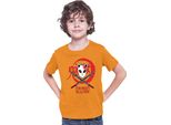 Maglietta Per Bambini Demon Anime Slayer Kimetsu No Yaiba Mask 001, 7-8 Jahr - 128 , Orange