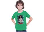Maglietta Per Bambini Demon Anime Slayer Kimetsu No Yaiba Kokushibo 001, 7-8 Jahr - 128 , Vert