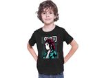 Maglietta Per Bambini Demon Anime Slayer Kimetsu No Yaiba Tanjiro Kamado 008, 7-8 Jahr - 128 , Noir