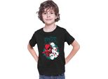 Maglietta Per Bambini Demon Anime Slayer Kimetsu No Yaiba Mask 002, 7-8 Jahr - 128 , Noir