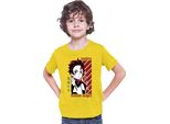 Maglietta Per Bambini Demon Anime Slayer Kimetsu No Yaiba Tanjiro Kamado 009, 7-8 Jahr - 128 , Jaune