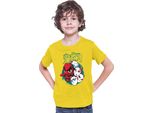 Maglietta Per Bambini Demon Anime Slayer Kimetsu No Yaiba Mask 002, 7-8 Jahr - 128 , Jaune