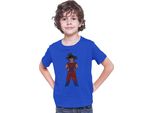Maglietta Per Bambini Dragon Anime Manga Ball Z Goku 04, 9-11 Jahr - 140 , Bleu