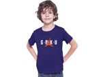 Maglietta Per Bambini Dragon Anime Manga Ball Z Goku Air, 9-11 Jahr - 140 , Bleu Foncé