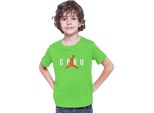 Maglietta Per Bambini Dragon Anime Manga Ball Z Goku Air, 9-11 Jahr - 140 , Lime