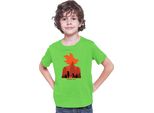 Maglietta Per Bambini Dragon Anime Manga Ball Z Goku 02, 9-11 Jahr - 140 , Lime