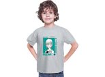 Maglietta Per Bambini Dragon Anime Manga Ball Z Bulma 01, 9-11 Jahr - 140 , Gris