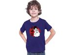 Maglietta Per Bambini Dragon Anime Manga Ball Z Goku 03, 9-11 Jahr - 140 , Bleu Foncé