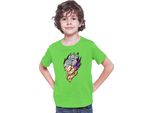 Maglietta Per Bambini Dragon Anime Manga Ball Z Vegeta 01, 9-11 Jahr - 140 , Lime