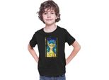 Maglietta Per Bambini Japan Anime Manga Saint Anime Seiya Aquarius, 5-6 Jahr - 116 , Noir