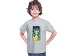 Maglietta Per Bambini Japan Anime Manga Saint Anime Seiya Aquarius, 7-8 Jahr - 128 , Gris