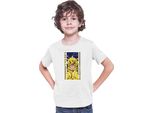 Maglietta Per Bambini Japan Anime Manga Saint Anime Seiya Taurus Taurus, 7-8 Jahr - 128 , Blanc