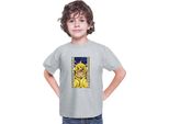 Maglietta Per Bambini Japan Anime Manga Saint Anime Seiya Taurus Taurus, 7-8 Jahr - 128 , Gris