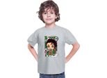 Maglietta Per Bambini Demon Anime Slayer Kimetsu No Yaiba Chibi Tanjiro Kamado, 7-8 Jahr - 128 , Gris