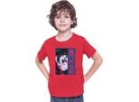 Maglietta Per Bambini Demon Anime Slayer Kimetsu No Yaiba Tanjiro Demon Face, 12-13 Jahr - 152 , Rouge