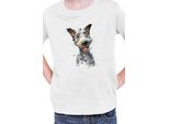 Maglietta Per Bambini Funny Dogs Breeds Australian Cattle Dog Breed Dog Breed, 9-11 Jahr - 140 , Blanc