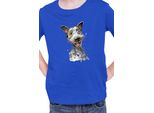 Maglietta Per Bambini Funny Dogs Breeds Australian Cattle Dog Breed Dog Breed, 9-11 Jahr - 140 , Bleu