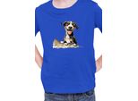 Maglietta Per Bambini Funny Dogs Breeds Entlebucher Mountain Dog Breed Dog Breed, 5-6 Jahr - 116 , Bleu