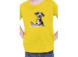Maglietta Per Bambini Funny Dogs Breeds Entlebucher Mountain Dog Breed Dog Breed, 5-6 Jahr - 116 , Jaune