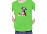 Maglietta Per Bambini Funny Dogs Breeds Entlebucher Mountain Dog Breed Dog Breed, 5-6 Jahr - 116 , Lime