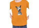 Maglietta Per Bambini Funny Dogs Breeds Australian Cattle Dog Breed Dog Breed, 9-11 Jahr - 140 , Orange