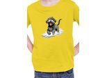 Maglietta Per Bambini Funny Dogs Breeds Portugese Water Dog Breed Dog Breed, 7-8 Jahr - 128 , Jaune
