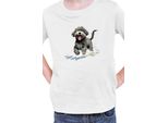 Maglietta Per Bambini Funny Dogs Breeds Portugese Water Dog Breed Dog Breed, 7-8 Jahr - 128 , Blanc