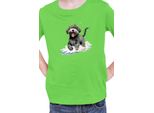 Maglietta Per Bambini Funny Dogs Breeds Portugese Water Dog Breed Dog Breed, 7-8 Jahr - 128 , Lime