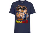 Maglietta Per Bambini Dragon Anime Manga Ball Z 01 Goku Vegeta, 9-11 Jahr - 140 , Bleu Foncé